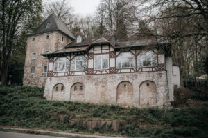 Die Event- und Hochzeitslocation Alt Linzenshäuschen in Aachen - Außenaufnahme