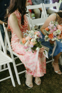 Bridesmaids freie Trauung Blumen
