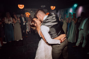 Hochzeitsparty Brautpaar