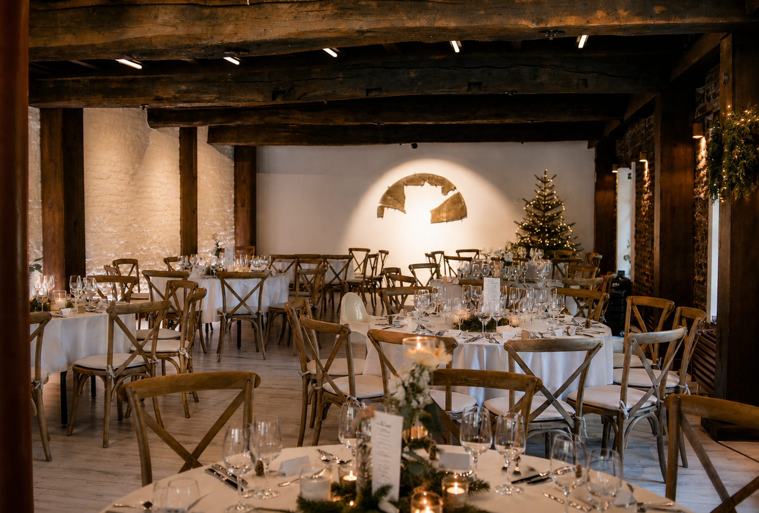Festliches Weihnachtsdinner